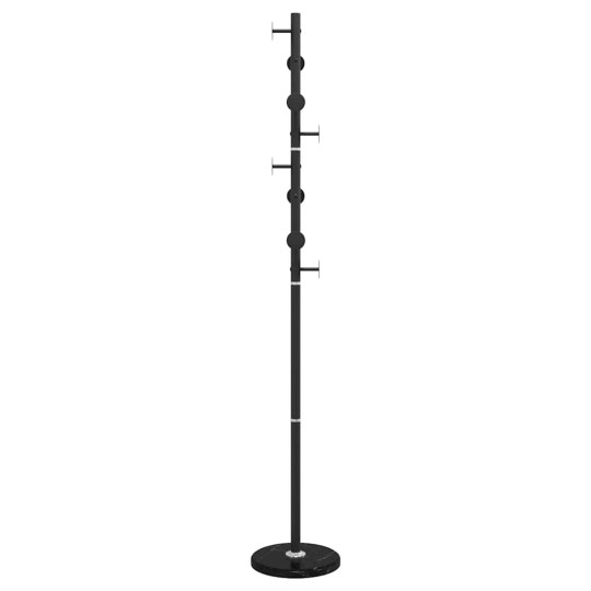 Стояща закачалка LINE, черна, 176 см