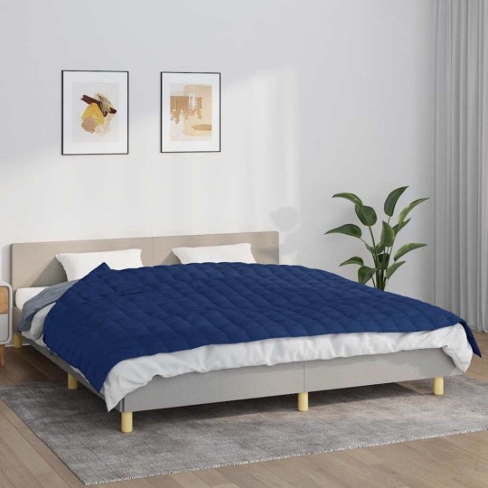 Тежко одеяло синьо 155x220 см 11 кг