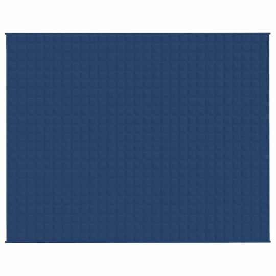 Тежко одеяло синьо 235x290 см 11 кг