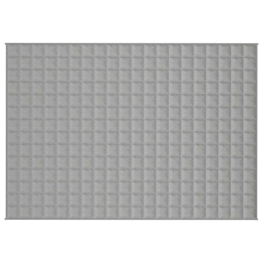 Тежко одеяло сиво 138x200 см 10 кг