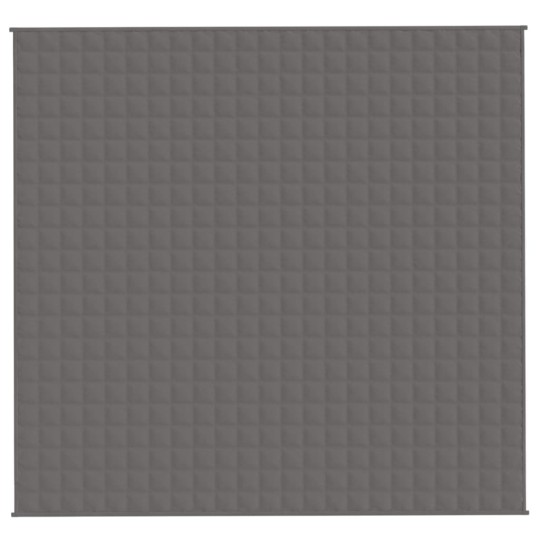 Тежко одеяло сиво 220x230 см 15 кг
