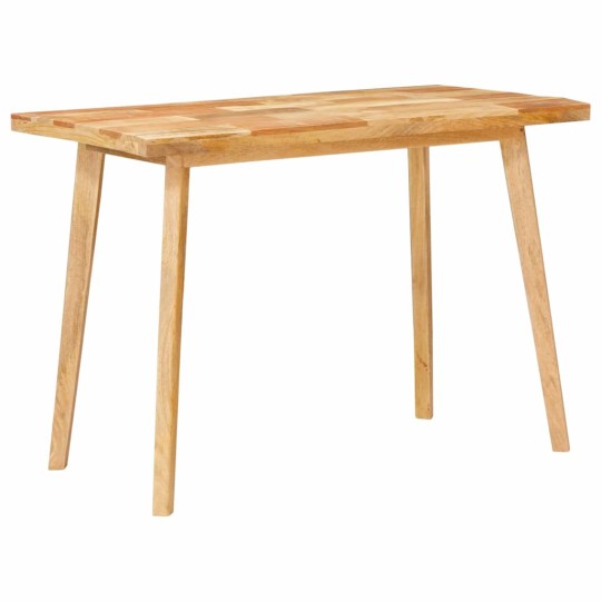 Трапезна маса в стил Mid-Century Modern, мангово дърво масив, 100 x 55 см