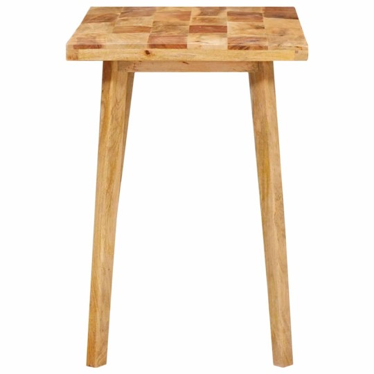Трапезна маса в стил Mid-Century Modern, мангово дърво масив, 100 x 55 см