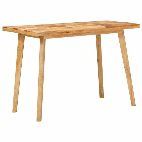 Трапезна маса в стил Mid-Century Modern, мангово дърво масив, 100 x 55 см