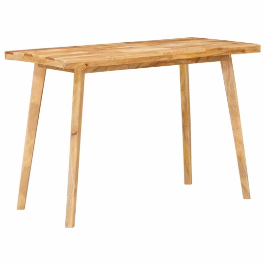 Трапезна маса в стил Mid-Century Modern, мангово дърво масив, 100 x 55 см