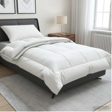 Всесезонен комплект Wool Blend Flex със завивка 2 в 1 и възглавница с австралийска вълна и микрофибър, 200 + 300 г/м², 2 части