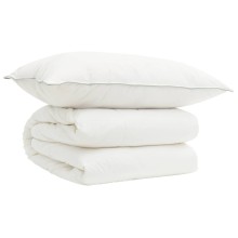 Всесезонен комплект Wool Blend Flex със завивка 2 в 1 и възглавница с австралийска вълна и микрофибър, 200 + 300 г/м², 2 части