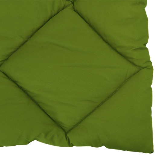 Зимна олекотена завивка Color Arctic с полиестерен пълнеж, 450 г/м², зелена