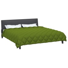 Зимна олекотена завивка Color Arctic с полиестерен пълнеж, 450 г/м², зелена