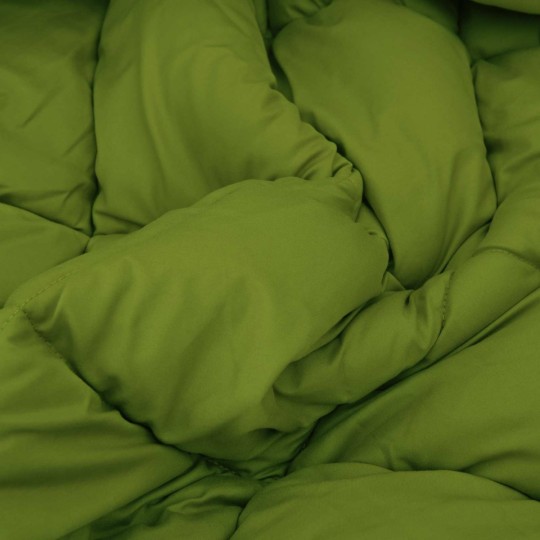 Зимна олекотена завивка Color Arctic с полиестерен пълнеж, 450 г/м², зелена