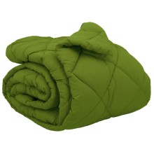 Зимна олекотена завивка Color Arctic с полиестерен пълнеж, 450 г/м², зелена