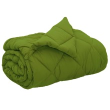 Зимна олекотена завивка Color Comfort с полиестерен пълнеж, 300 г/м², зелена