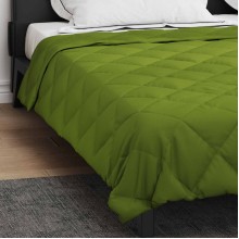 Зимна олекотена завивка Color Comfort с полиестерен пълнеж, 300 г/м², зелена