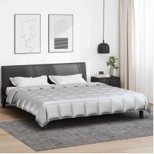 Зимна олекотена завивка Silky Comfort с полиестерен пълнеж, 300 г/м², сребриста