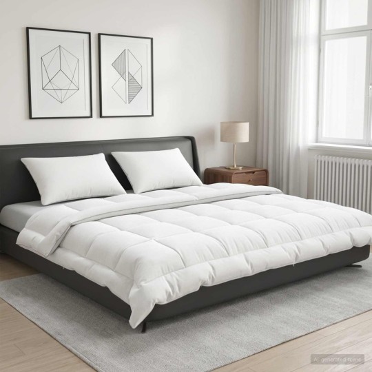 Зимна олекотена завивка Trier Comfort с пълнеж от австралийска вълна, 220 г/м²