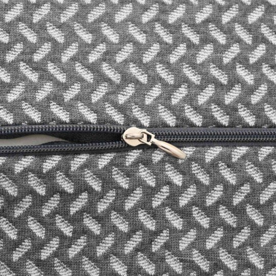 Анатомична възглавница за колене Knee Align Memory, 26 x 21,5 x 15 см, сива