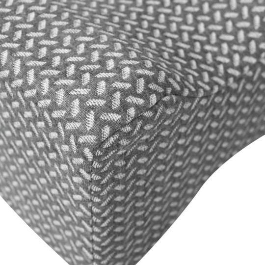 Анатомична възглавница за колене Knee Align Memory, 26 x 21,5 x 15 см, сива
