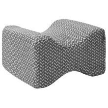 Анатомична възглавница за колене Knee Align Memory, 26 x 21,5 x 15 см, сива