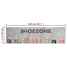 Кухненско килимче Shoezone, 45x150 см, кадифе