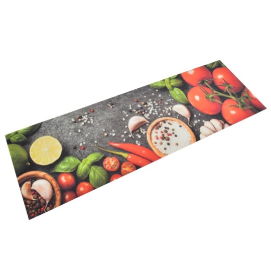 Кухненско килимче Vegetables & Herbs, 60x180 см, кадифе