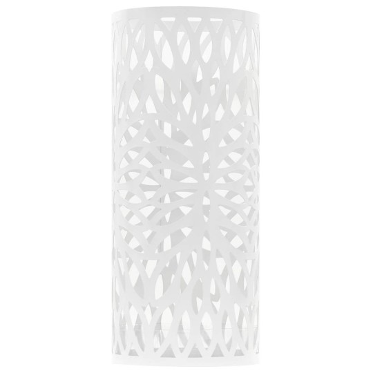 Метална поставка за чадъри FOLIA, бяла, ⌀ 20 см, височина 48,5 см