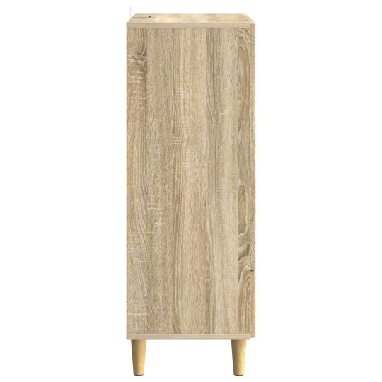 Шкаф LINEA с 2 врати и долно чекмедже, дъб сонома, 66 x 34,5 x 95 см