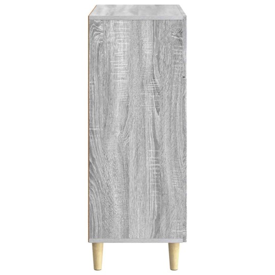 Шкаф LINEA с 2 врати и горно чекмедже, сив дъб сонома, 66 x 34,5 x 90 см