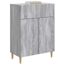 Шкаф LINEA с 2 врати и горно чекмедже, сив дъб сонома, 66 x 34,5 x 90 см