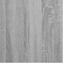 Стенен ТВ шкаф LINEA с вертикално фрезован фронт, сив дъб сонома, 98 x 31 x 29,5 см