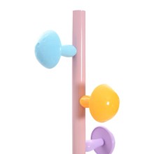 Стояща закачалка CANDY, розова, ⌀ 35 см, височина 172 см
