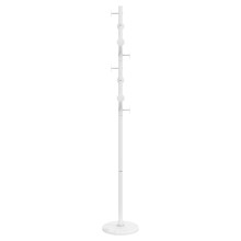 Стояща закачалка LINE, бяла, 176 см