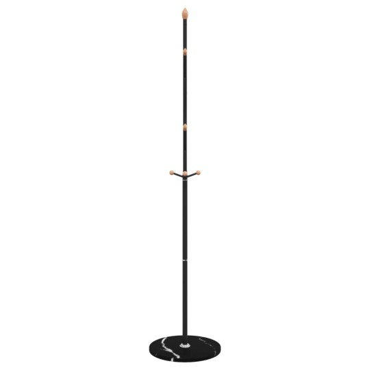 Стояща закачалка TWIG, черна, ⌀ 37 см, височина 177 см