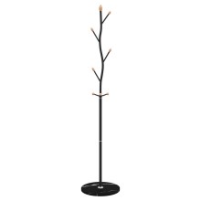 Стояща закачалка TWIG, черна, ⌀ 37 см, височина 177 см