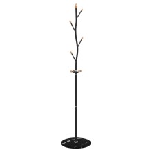 Стояща закачалка TWIG, черна, ⌀ 37 см, височина 177 см