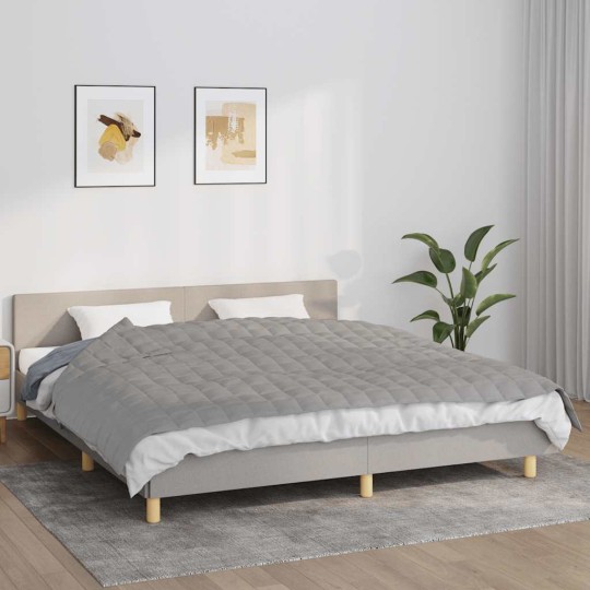 Тежко одеяло сиво 155x220 см 11 кг