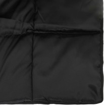 Зимна олекотена завивка Silky Warm с полиестерен пълнеж, 450 г/м², черна