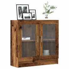 Библиотека AVORA, състарено дърво, 82,5 x 30,5 x 80 см