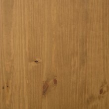 Холна маса FLAM от масивна борова дървесина, кафява, 100 x 50 x 32,5 см