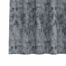 Кадифени завеси в цвят сив с текстилни гайки (уши), 2 бр., 140 x 260 см
