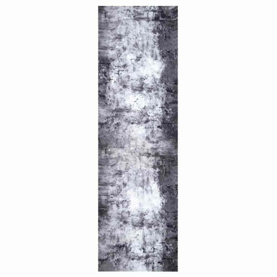 Килим за кухня Abstract, сив 150 x 45 см Кадифе
