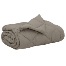 Лятна олекотена завивка Color Warm с полиестерен пълнеж, 200 г/м², светлосива