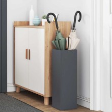 Метална поставка за чадъри MINIMAL, цвят антрацит, 15,5 x 15,5 x 49 см