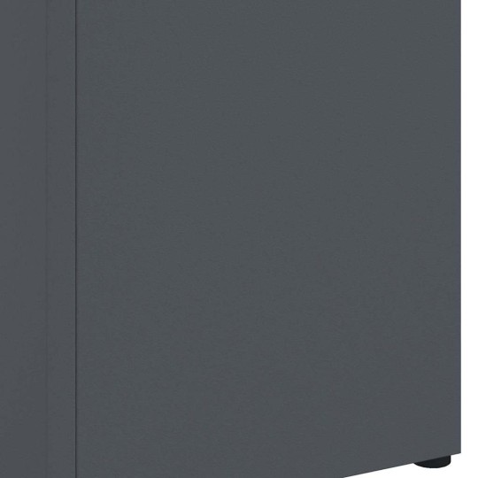 Метална поставка за чадъри MINIMAL, цвят антрацит, 15,5 x 15,5 x 49 см