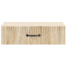 Нощно шкафче ONDA с монтаж на стена и чекмедже, дъб сонома, 59 x 34,5 x 17 см