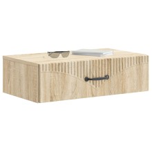 Нощно шкафче ONDA с монтаж на стена и чекмедже, дъб сонома, 59 x 34,5 x 17 см
