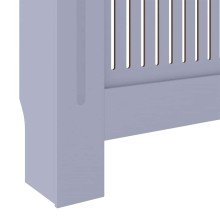 Разтегателна декоративна решетка за радиатор CALDORA, сив, 142-205x20,5x81,5 см