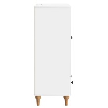 Шкаф ARCO с 2 врати и долно чекмедже, бял, 66 x 34,5 x 95 см