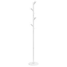 Стояща закачалка SLIM, бяла, 175 см