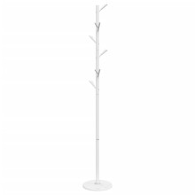 Стояща закачалка SLIM, бяла, 175 см