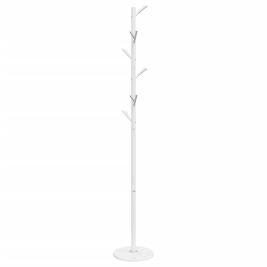 Стояща закачалка SLIM, бяла, 175 см
